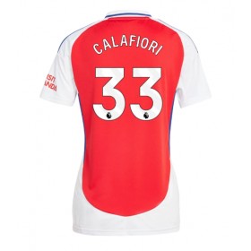 Arsenal Riccardo Calafiori #33 Hemmakläder Dam 2024-25 Kortärmad